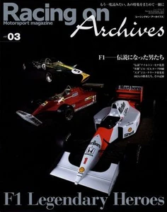 [BOOK] Racing on Archives vol.3 F1 Hero Ayrton Senna Gilles Villeneuve Jim Clark - Picture 1 of 12