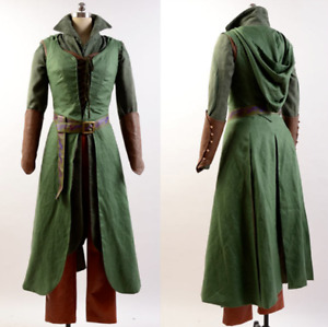 The Hobbit 2 / 3 Elf Tauriel Outfit Lord of the Rings Cosplay Costume