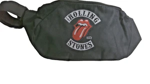 Rocksax Rolling Stones Fanny Pack Bum Bag Festival Bag Black Rock B11 - Picture 1 of 2