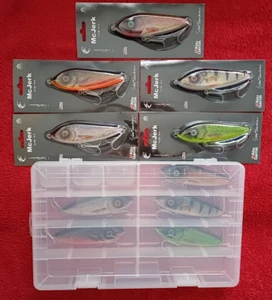 Jerkbait Kunstköder Raubfischköder Box Abu Garcia Svartzonker Hecht Wels Set - Bild 1 von 3