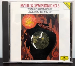 LEONARD BERNSTEIN - Mahler Symphonie No. 5 (1988) - Compact Disc CD - EX Cond. - Picture 1 of 3