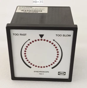 DEIF RSQ-3 SYNCHROSCOPE *NEW* - Picture 1 of 11