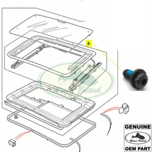 LAND ROVER TECHO CORREDIZO VIDRIO TORNILLO DESCUBRIMIENTO EGN100090 OEM - Imagen 1 de 1