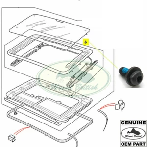LAND ROVER SUNROOF GLASS SCREW DISCOVERY EGN100090 OEM - Picture 1 of 1