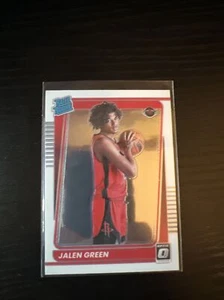 2021-22 Donruss Optic Jalen Green Rated Rookie Card RC #159 Rockets - Picture 1 of 3