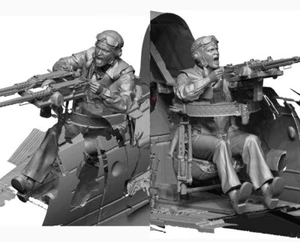 1/32 Legend Production WW2 US Navy Rear Gunner 2 (Engaged / 2 Heads) #LF3236 - Bild 1 von 7