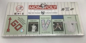New York Yankees MLB Baseball - Monopoly 2001 Board Game-NEW SEALED - Picture 1 of 7