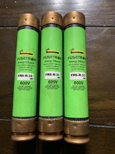 Bussmann Fusetron Energy Efficient Fuse Frs-R-35 | eBay