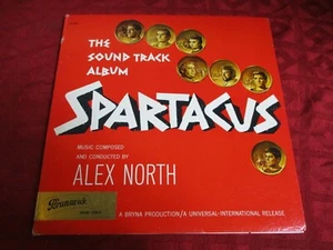 LP OST Spartacus ALEX NORTH orig 1st/p STEREO BRUNSWICK GER 1960 - Picture 1 of 11