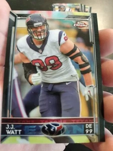 2015 Topps Chrome J.J. Watt Houston Texans 75 - Bild 1 von 11