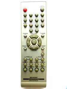 SHARP CD HIFI REMOTE CONTROL RRMCG0079SJSA for XLMP35H - Picture 1 of 1