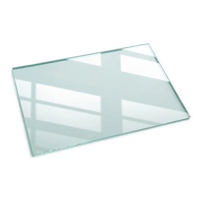 Glasscheibe ESG Für Couchtisch Transparente Rechteckige Glas Tischplatte 120x80 - Bild 1 von 4