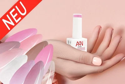 A4N UV/LED RUBBER BASE Naturnagelverstärkung / Basic Gellack Haftgel - Bild 1 von 4