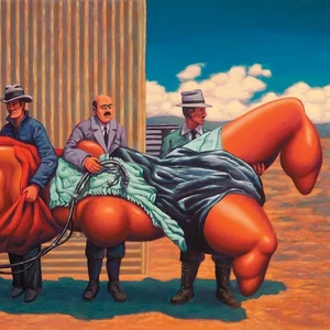 The Mars Volta Amputechture (Indie Exclusive, White & Muritz' Blue Colored Vinyl - Picture 1 of 1