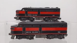 Lionel 2031 Vintage O Rock Island Alco AA Diesel Locomotive Set - Picture 1 of 4