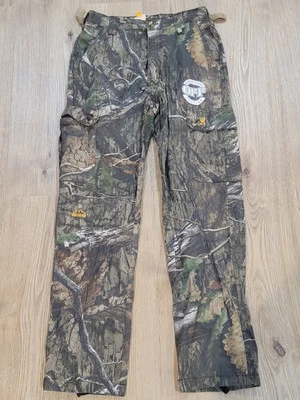 Browning Realtree OFF S 31x31 Camo Cargo Pants Mens Hunting Outdoor - Image 1 of 4