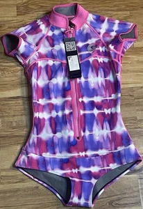 GlideSoul Frühlingsanzug 0,5 mm rosa lila Schwimmen Damen Neoprenanzug NEU Gr. S - Bild 1 von 4