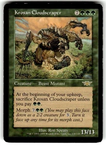 MTG Magic the Gathering Krosan Cloudscraper (130/145) Legions HP - Picture 1 of 2