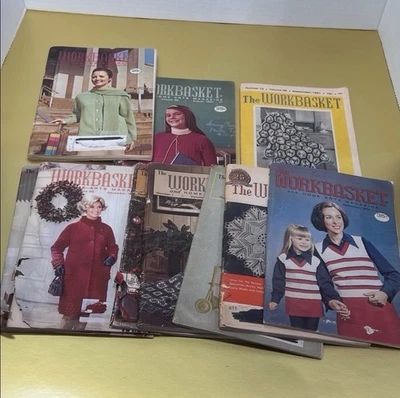 9 Vintage The WorkBasket Magazine Lot From 1960 To 1974 - Image 1 of 4