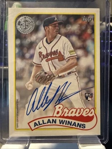 Autógrafos de béisbol Topps serie 2 - 1989 Topps Allan Winans #89BA2-AW (AU, - Imagen 1 de 2