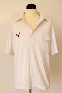 Vintage Winner Mate White Rooster Herren Poloshirt Größe XL - Bild 1 von 3
