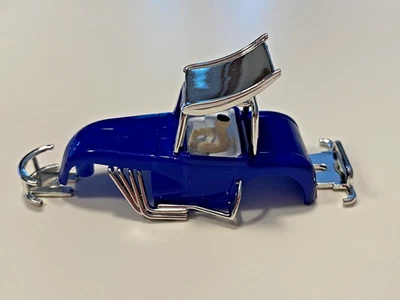 DASH "SUPER MODIFICADO" CUERPO HO AZUL REAL SE ADAPTA A MODELO AURORA AFX MOTOR NOS Foto 1 de 4