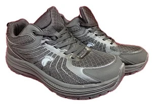 OrthoComfoot men’s 11 Wide orthopedic diabetic walking shoes shoe sneaker black - Picture 1 of 18