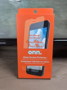 Protège iPhone 6Plus/6SPlus/7Plus/8Plus NEUF Protecteur d'écran en verre Corning - Photo 1 sur 6
