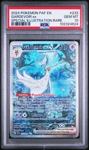 PSA 10 2024 POKEMON GARDEVOIR EX 233/091 SPECIAL ILLUSTRATION RARE PALDEAN FATES - Picture 1 of 2