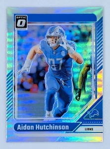 2024 Panini Donruss Optic Aidan Hutchinson Silver Holo Prizm Detroit Lions #68 - Bild 1 von 3