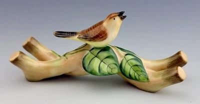 🦋 MINT HEREND (1) Rothschild Bird on Branches Knife Rest Figurine (3 available)