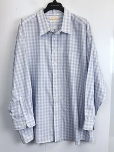 Camisa a Cuadros Roundtree York Gold Label PARA HOMBRES 20 34/35 Sin Planchar EZ Lavado Popelina - Imagen 1 de 6