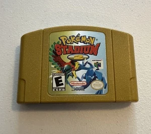 Pokemon Stadium 2 (Nintendo 64, 2001) Cartridge Only Authentic Tested Game Works - Foto 1 di 16