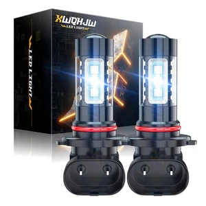 Pair For Ford EXPEDITION 2003-2006 6000K 2x H10 9145 9140 9005 LED Fog Light - Foto 1 di 9