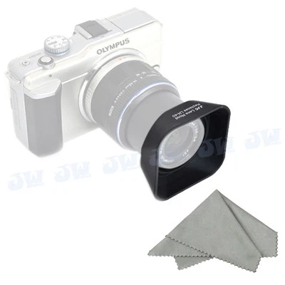 JJC Square Lens Hood for OLYMPUS M.ZUIKO DIGITAL 14-42mm 1:3.5-5.6 II R as LH-40