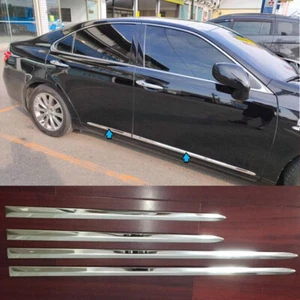 Chrome Steel Side Door Body Molding Cover Trim Stripe For Lexus ES350 2006-2009 - Bild 1 von 10