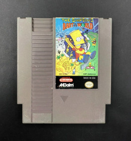 The Simpsons: Bart vs. the World (Nintendo Entertainment System, NES) Cart Only