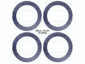 4x Stahllamelle wie; 3150892 ; 1,7 gewölbt;von Automatikgetriebe BW12 /BW8Jaguar - Picture 1 of 1