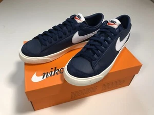 Nike Mens Shoes Blazer Low '77 VNTG New Blue Size 8.5 - Picture 1 of 7