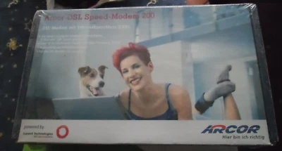 ARCOR DSL Speed-Modem 200  mit Ethernetanschluss LAN Neu In Folie - Bild 1 von 2