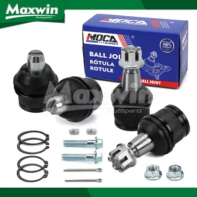 4x rótulas delanteras para Ford E-150 E-250 E-350 Econoline E-450 Super Duty Foto 1 de 4