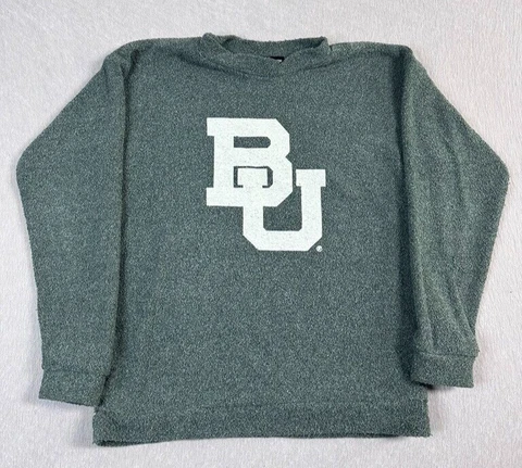 Woolly Threads Baylor University Bears Sweatshirt Sweater Made in USA Size L Cover
