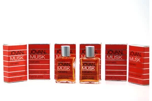 Jovan Musk by Jovan 0.5 oz Cologne/Aftershave Liquid Splash for Men (Lots of 6) - Picture 1 of 2