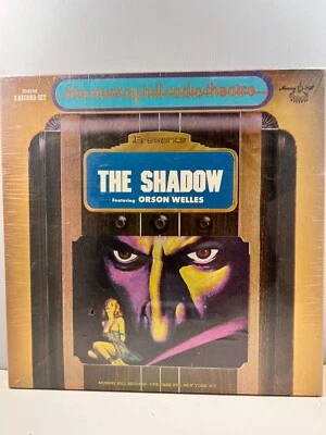 A38 Orson Welles: The Shadow, 1976 Murray Hill 894599 - Radio 3 LPs - New Sealed - Image 1 of 2