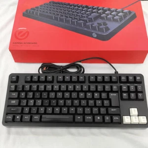 Elecom TK-G01UKBK Mechanische Gaming Tastatur Guter Zustand Gebraucht - Bild 1 von 14