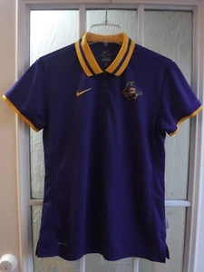Camisa Nike Dri-Fit ECU Piratas púrpura manga corta cuello amarillo L *Como nueva* - Imagen 1 de 12