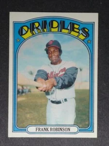 1972 Topps Frank Robinson #100 Orioles NM/MT 001 - Picture 1 of 2