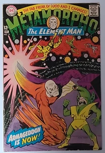 METAMORPHO #15 "THE ELEMENT MAN" (DC 1967) SILVER AGE! EST~VG+ (4,5) TRAPANI ART - Bild 1 von 17