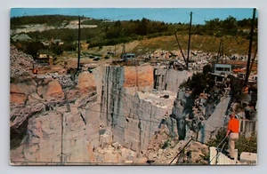 Postkarte Rock Of Ages Granitsteinbruch Barre Vermont - Bild 1 von 2