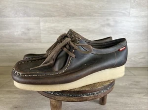 Clarks Originals Wallabee Botas de Cuero Marrón para Mujer Talla 9.5 M Zapatos Marrón - Imagen 1 de 13